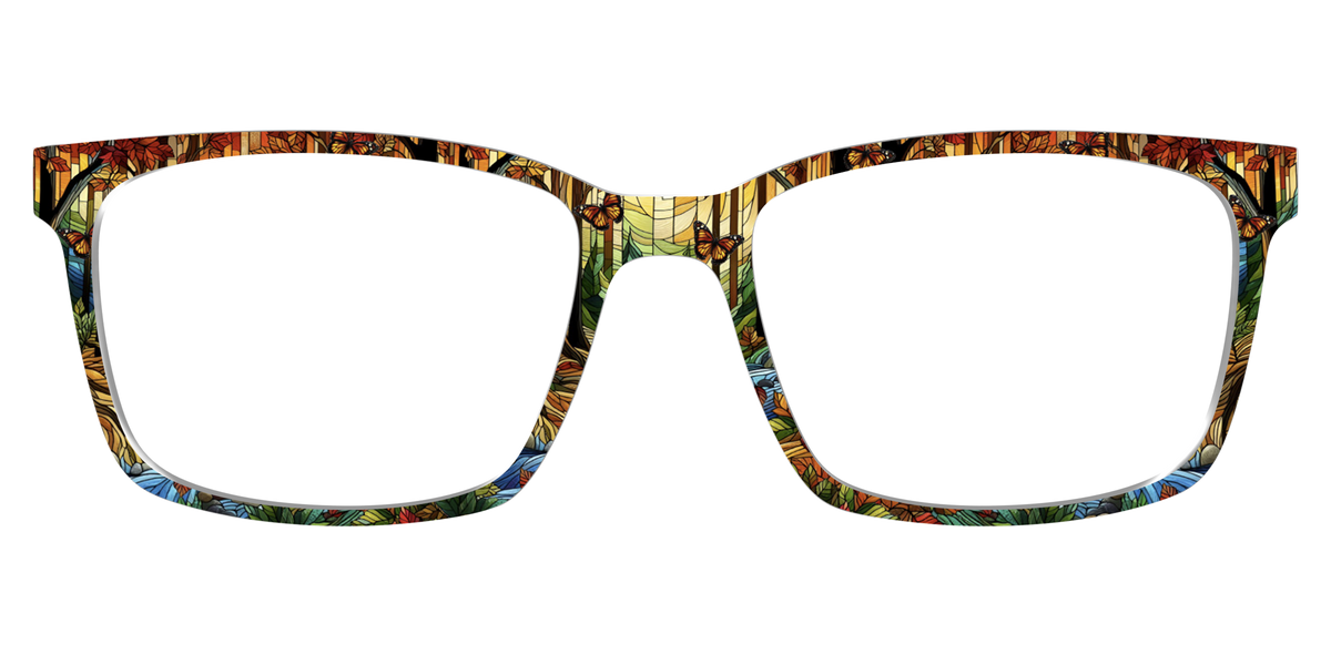 The Enchanted Woods Stained Glass - Lifestyle Kirby Top Image - Pair Eyewear