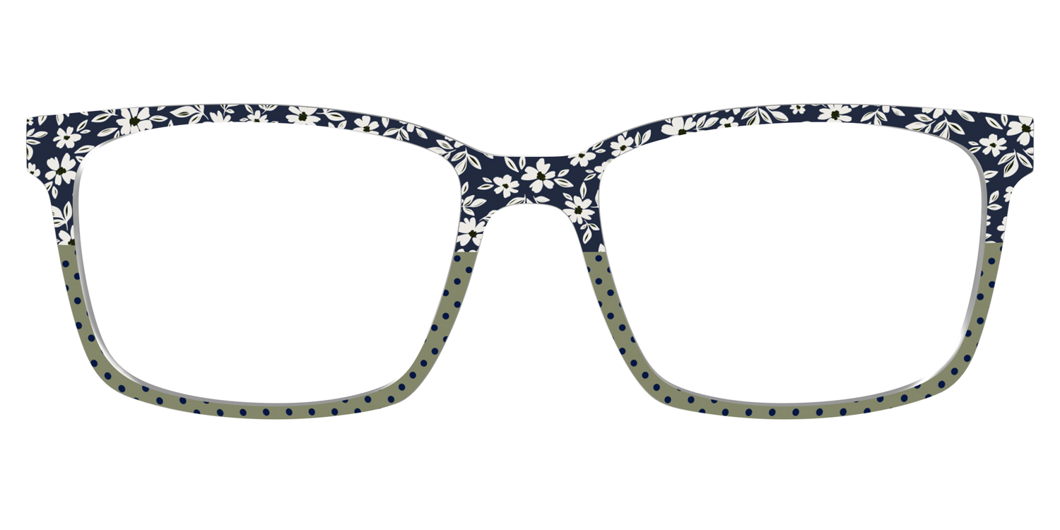 The Fern Dot Split - Lifestyle Kirby Top Image - Pair Eyewear