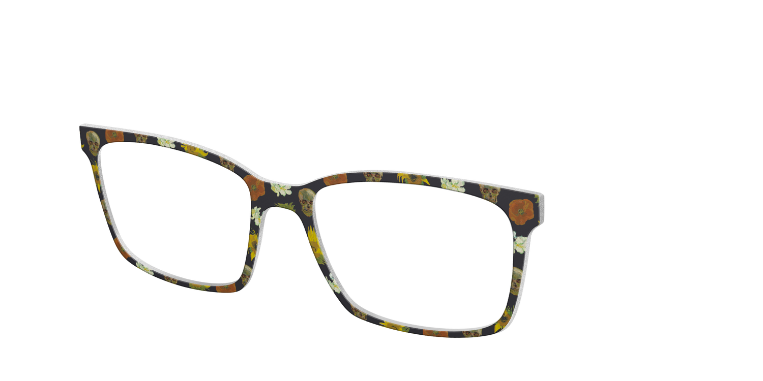 The Floral Skulls - Angle Top Image - Pair Eyewear