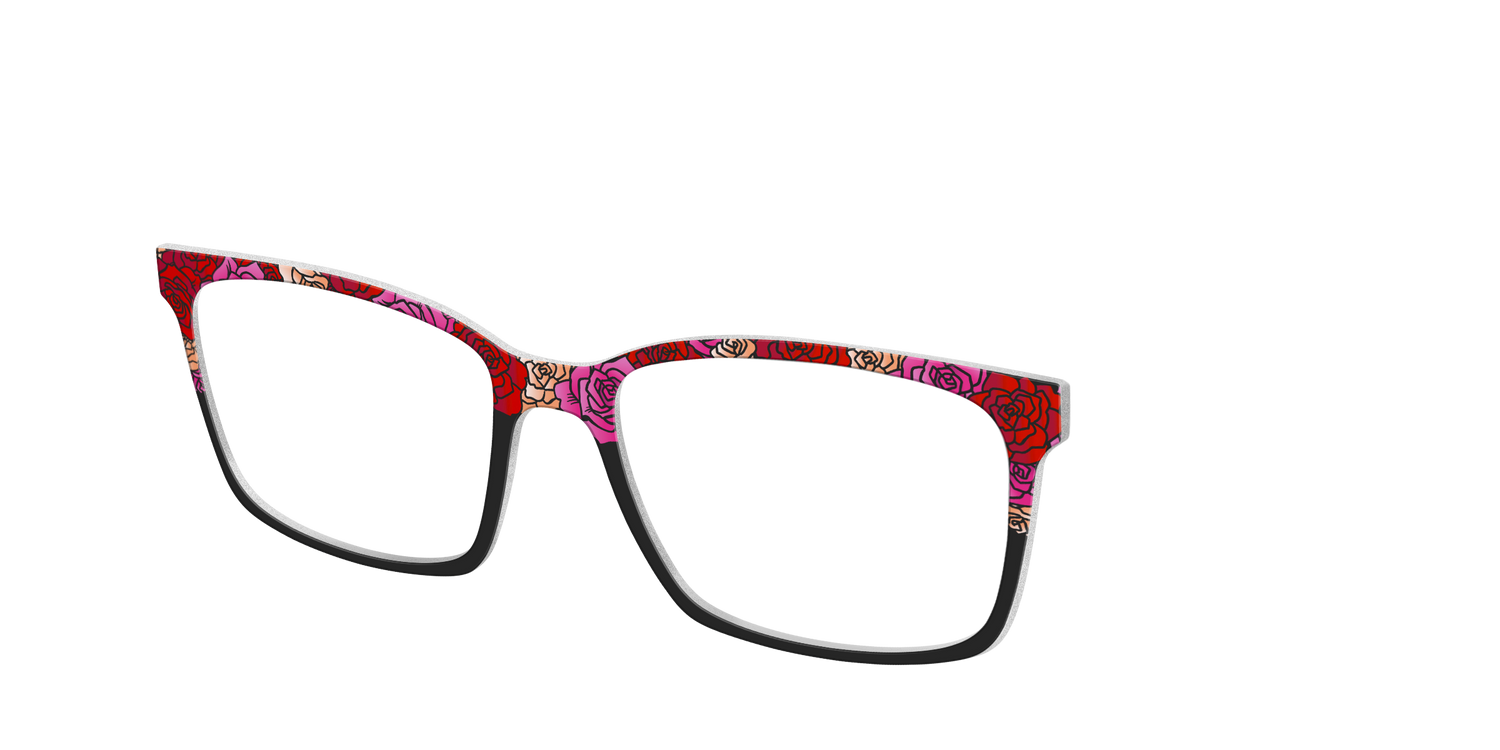 The Frida Flower Crown - Angle Top Image - Pair Eyewear