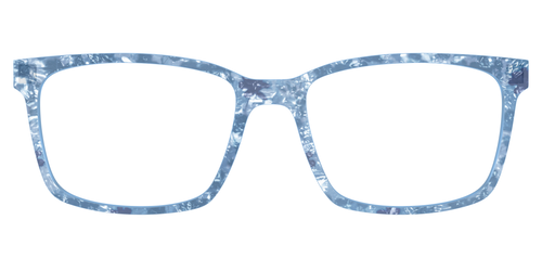 The Frosty Pearl Floral Crystal - Kirby Top - Pair Eyewear