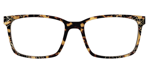 The Haunted Tortoise with Gold Foil Webs - Kirby Top - Pair Eyewear