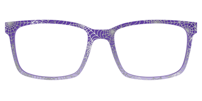 The Holographic Purple Webbed Crystal - Front Top Thumbnail - Pair Eyewear