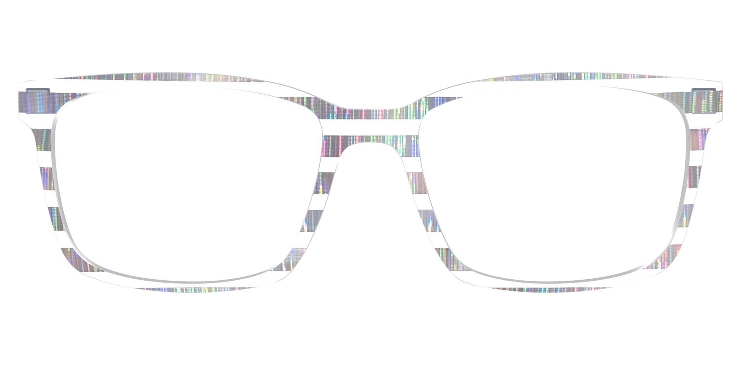 The Holographic Stripes Crystal - Lifestyle Kirby Top Image - Pair Eyewear