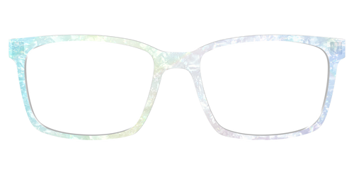 The Iridescent Pearl Marble Crystal - Kirby Top - Pair Eyewear