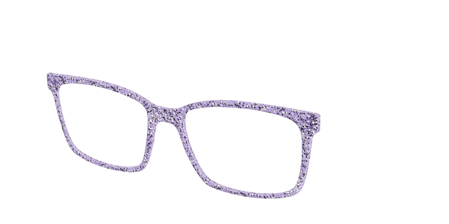 The Lavender Sparkle - Angle Top Image - Pair Eyewear