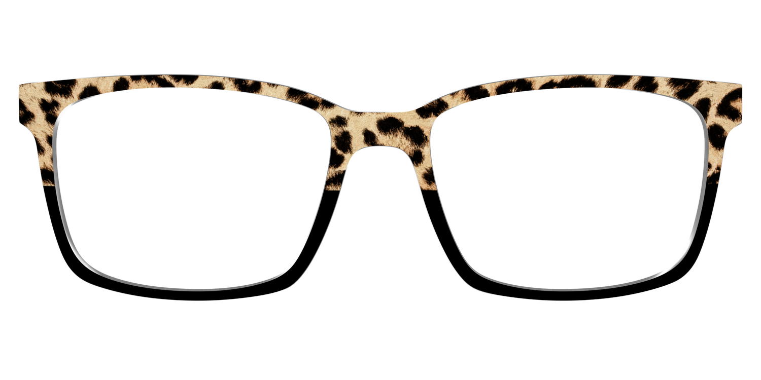 The Leopard Spots Split - Lifestyle Kirby Top Image - Pair Eyewear