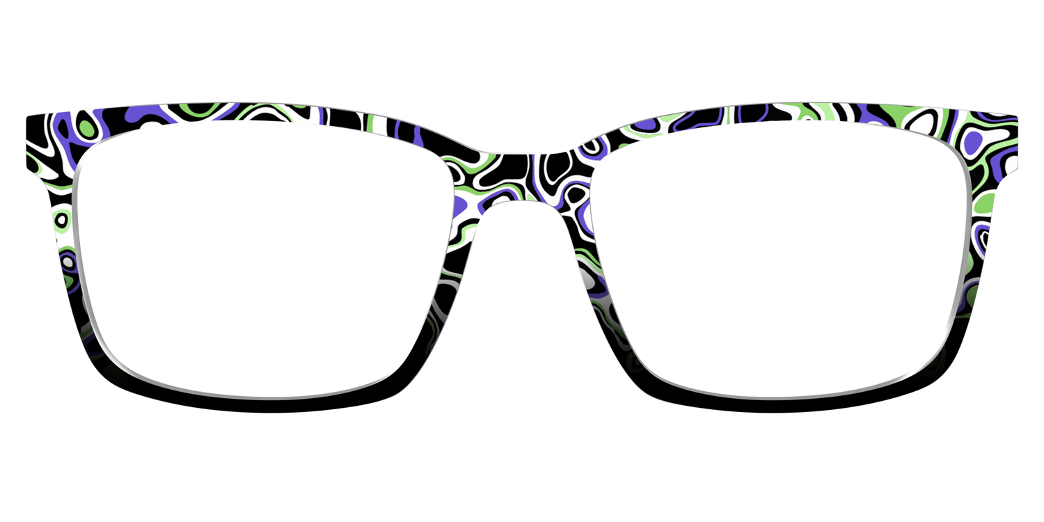 The Marbled Ectoplasm - Front Top Image - Pair Eyewear