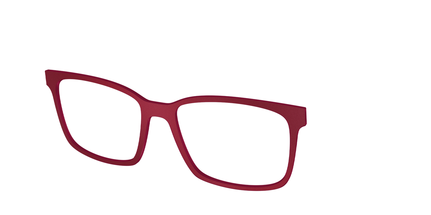 The Matte Burgundy - Angle Top Image - Pair Eyewear