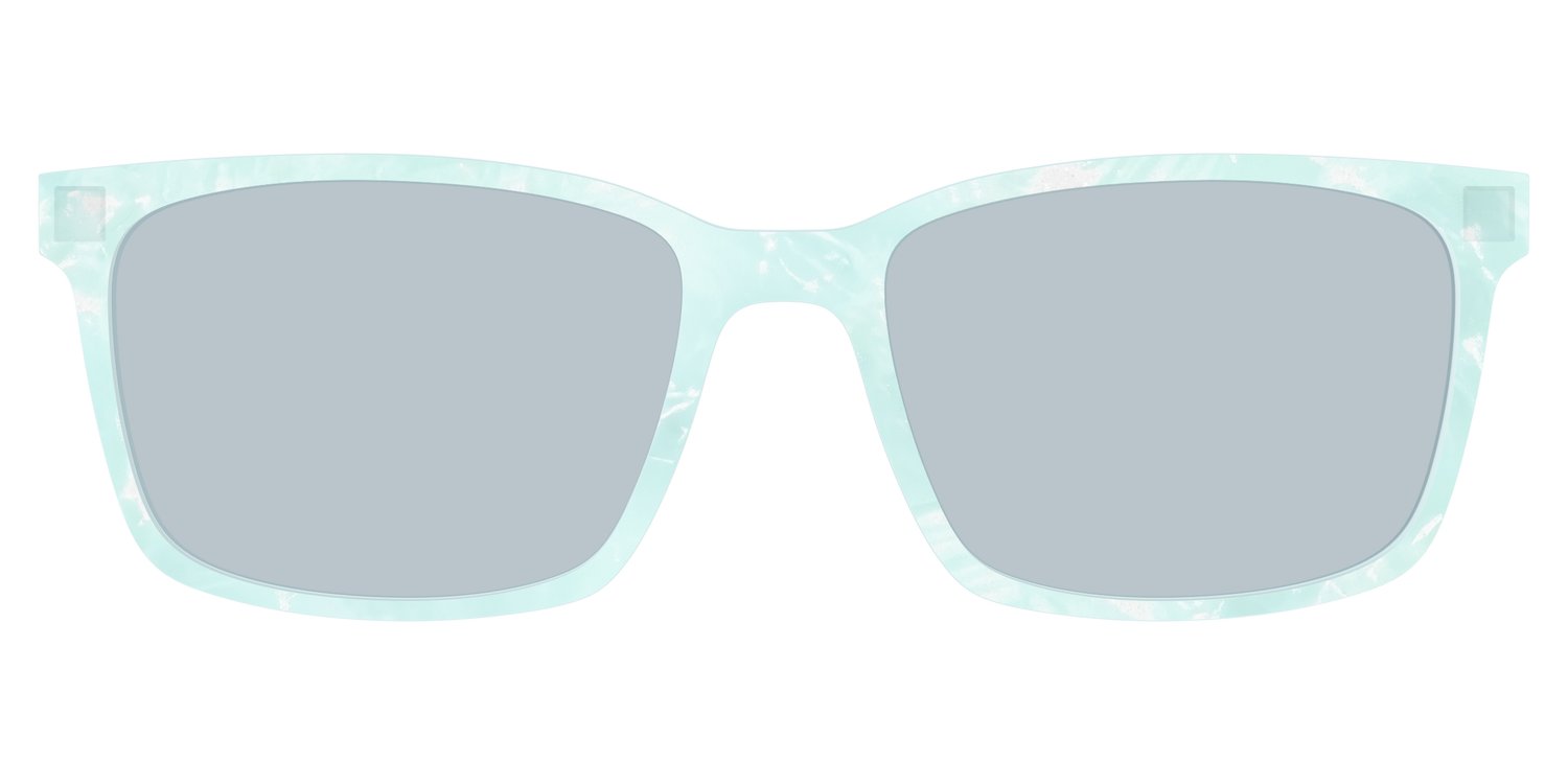 The Oceanic Pearl with Slate Blue Lens - Lifestyle Kirby Top Image - Pair Eyewear