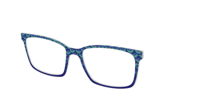 The Peacock Scallop - Angle Top Thumbnail - Pair Eyewear