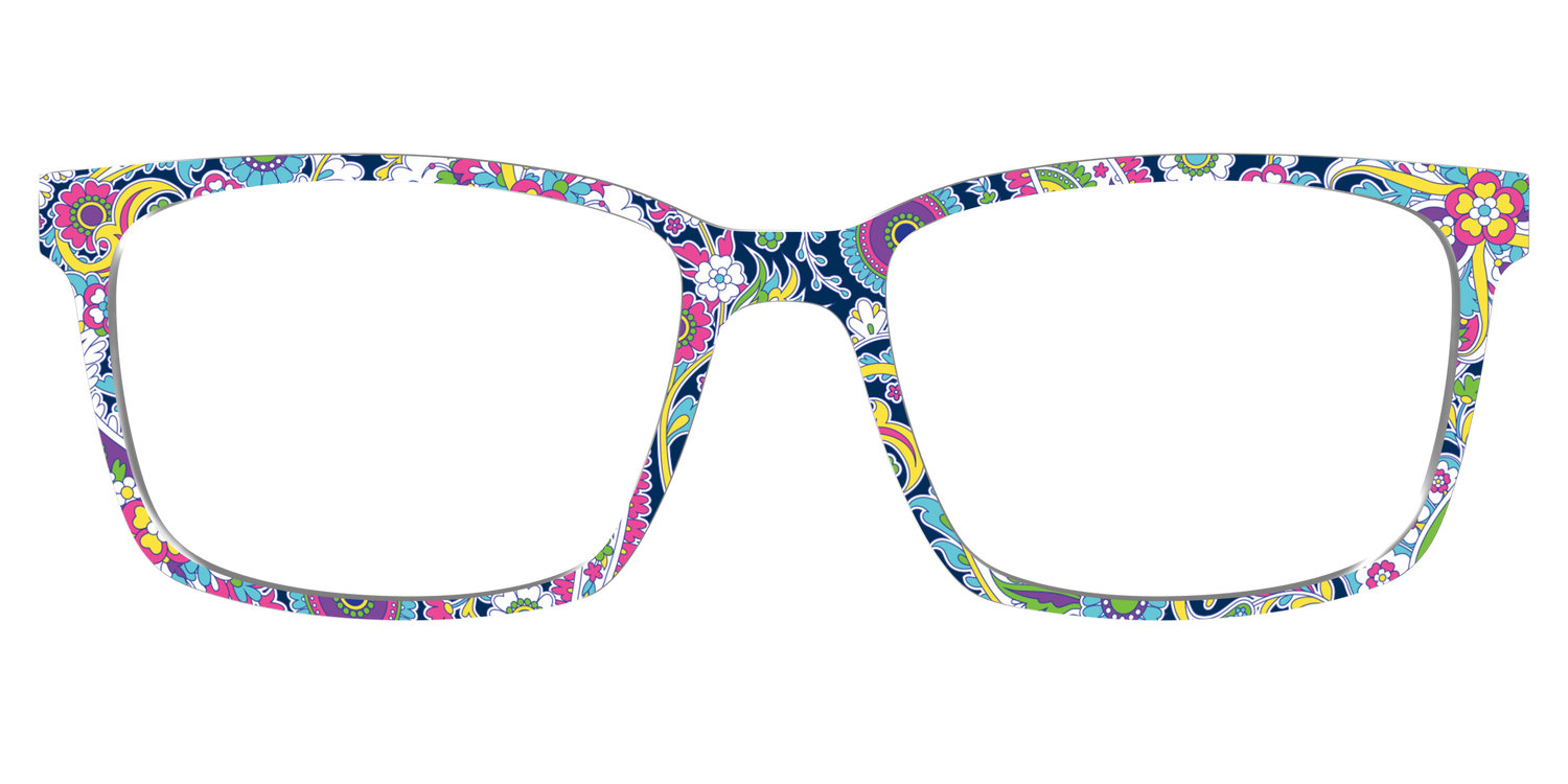 The Petal Paisley - Lifestyle Kirby Top Image - Pair Eyewear