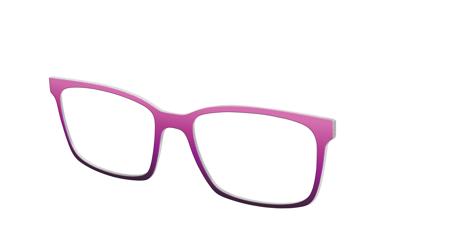 The Pink to Plum Gradient - Angle Top Image - Pair Eyewear