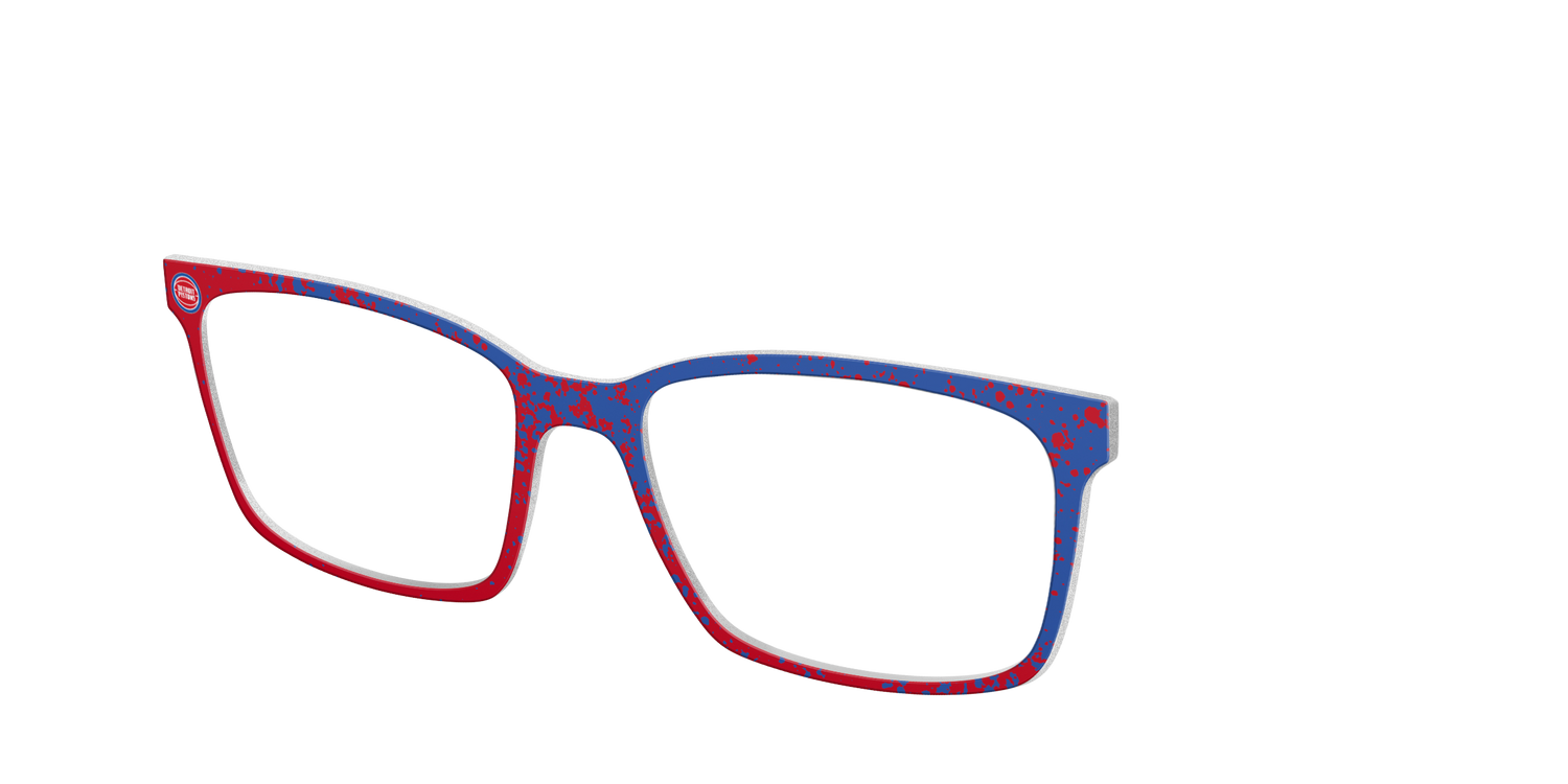 The Pistons Splatter - Angle Top Image - Pair Eyewear
