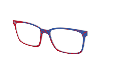 The Pistons Splatter - Angle Top Thumbnail - Pair Eyewear