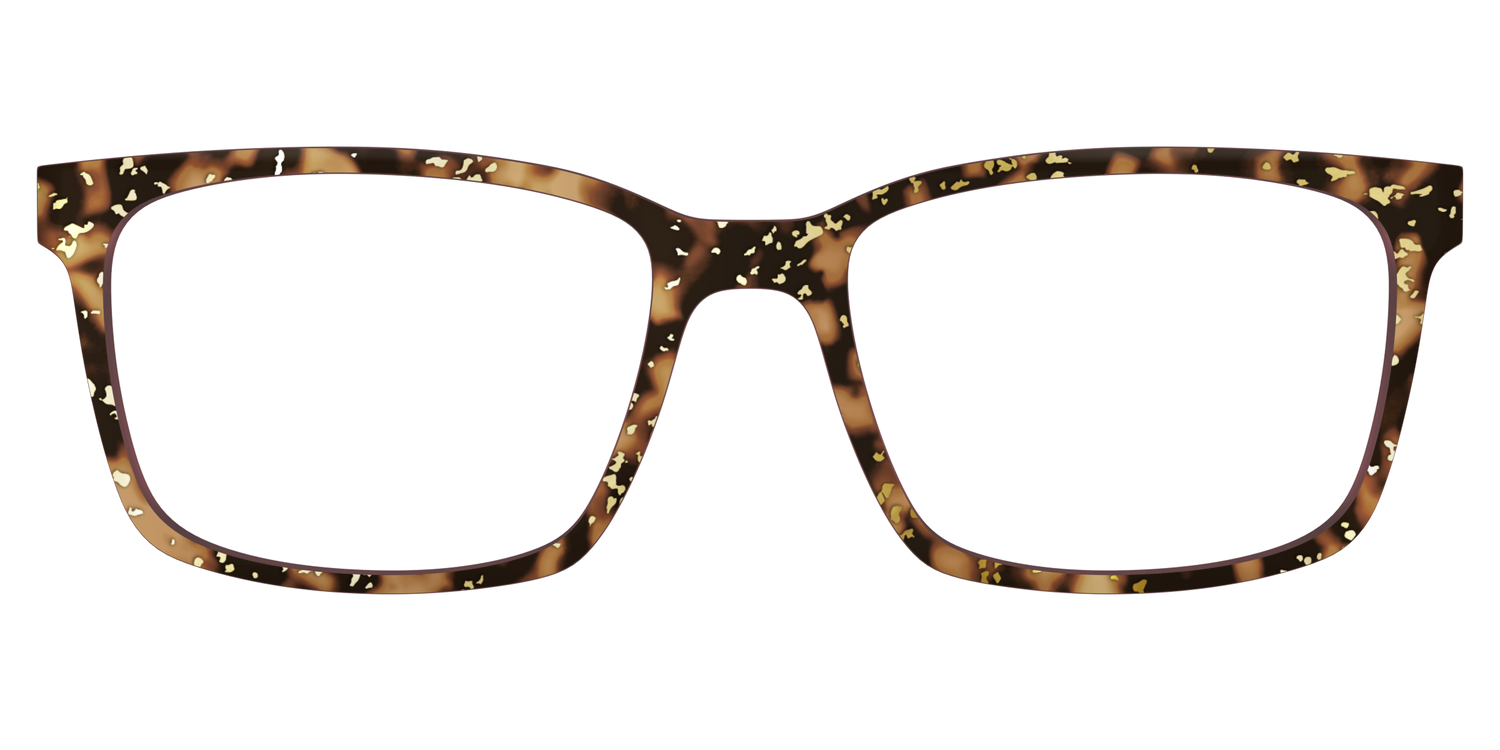 The Sandalwood Tortoise with Gold Foil - Lifestyle Kirby Top Image - Pair Eyewear