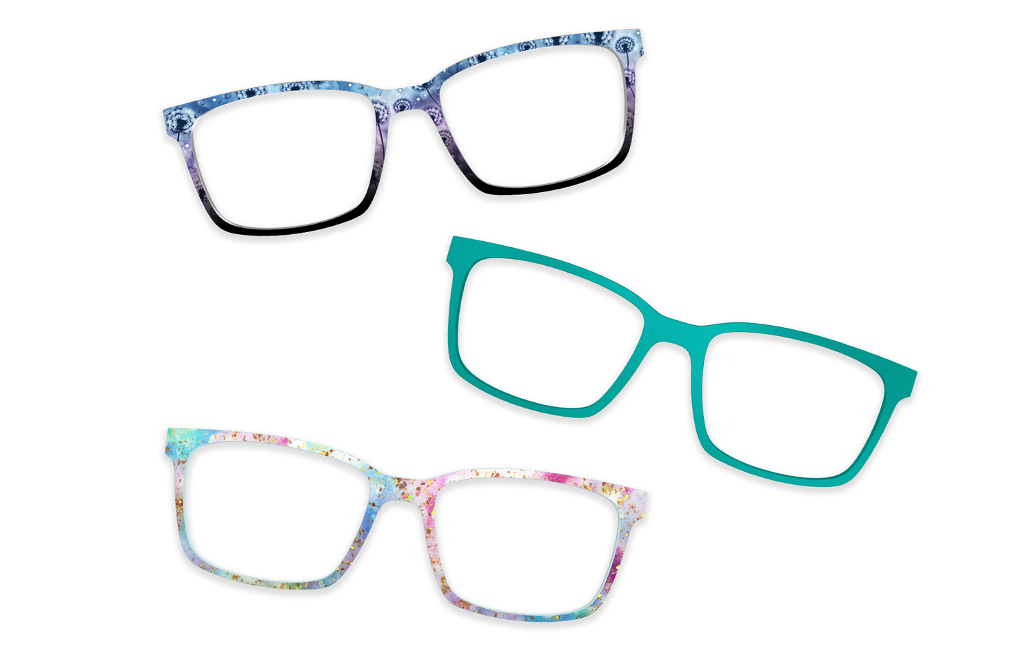 The Serene Seafoam Pairing Set - Lifestyle Kirby Top Image - Pair Eyewear