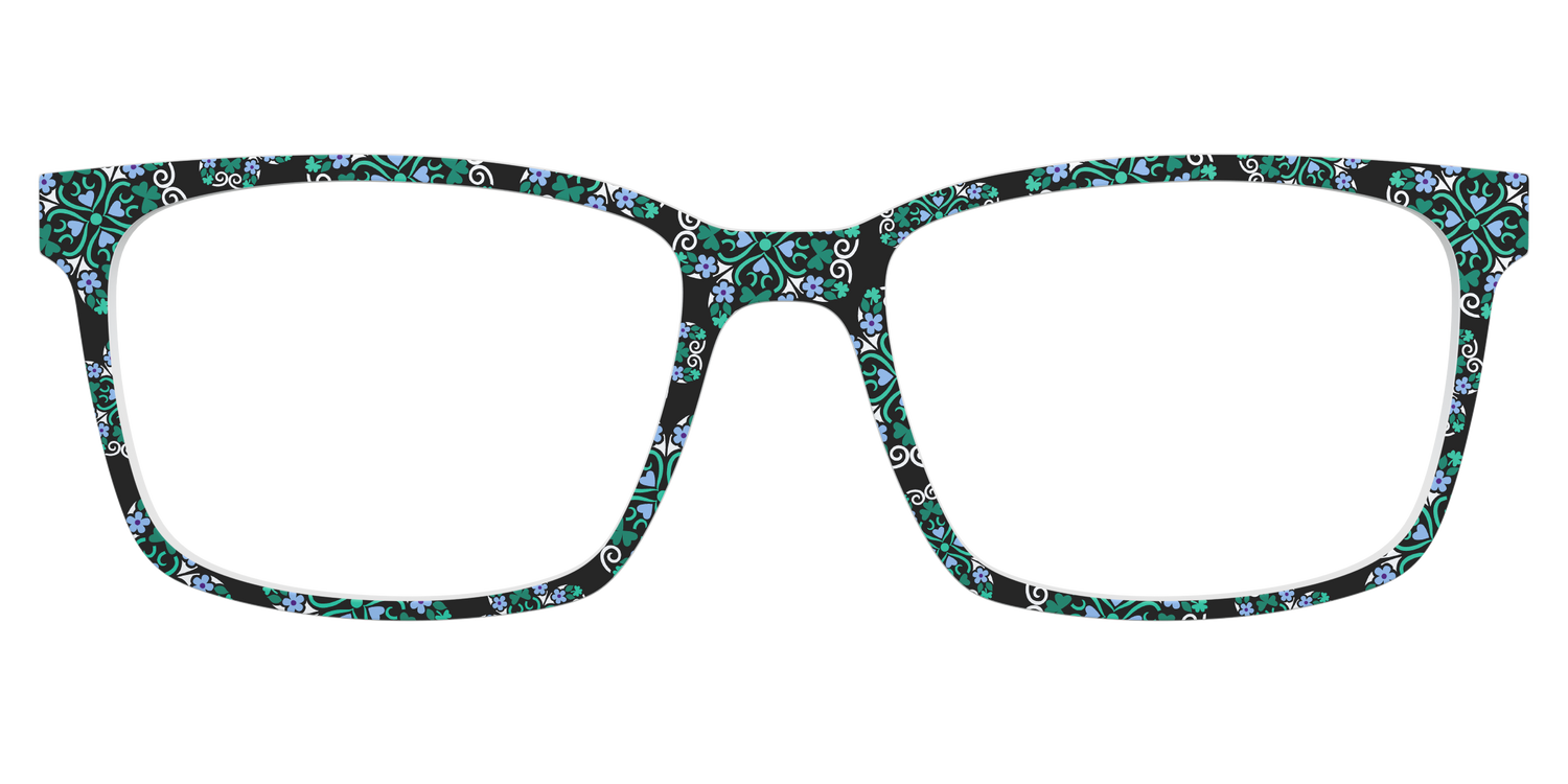 The Shamrock Damask - Lifestyle Kirby Top Image - Pair Eyewear