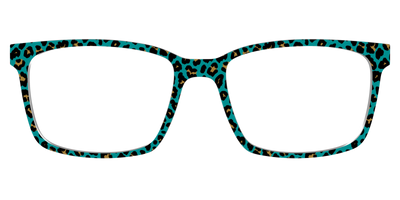 The Teal Leopard - Front Top Thumbnail - Pair Eyewear