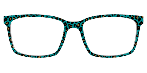 The Teal Leopard - Kirby Top - Pair Eyewear