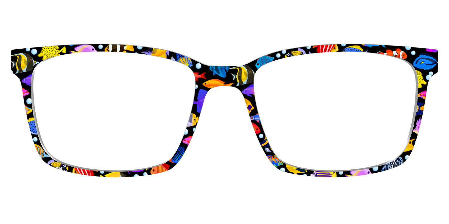 The Tropical Fish Friends - Lifestyle Kirby Top Image - Pair Eyewear