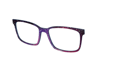 The Twilight Sky with Holographic Glitter - Angle Top Thumbnail - Pair Eyewear