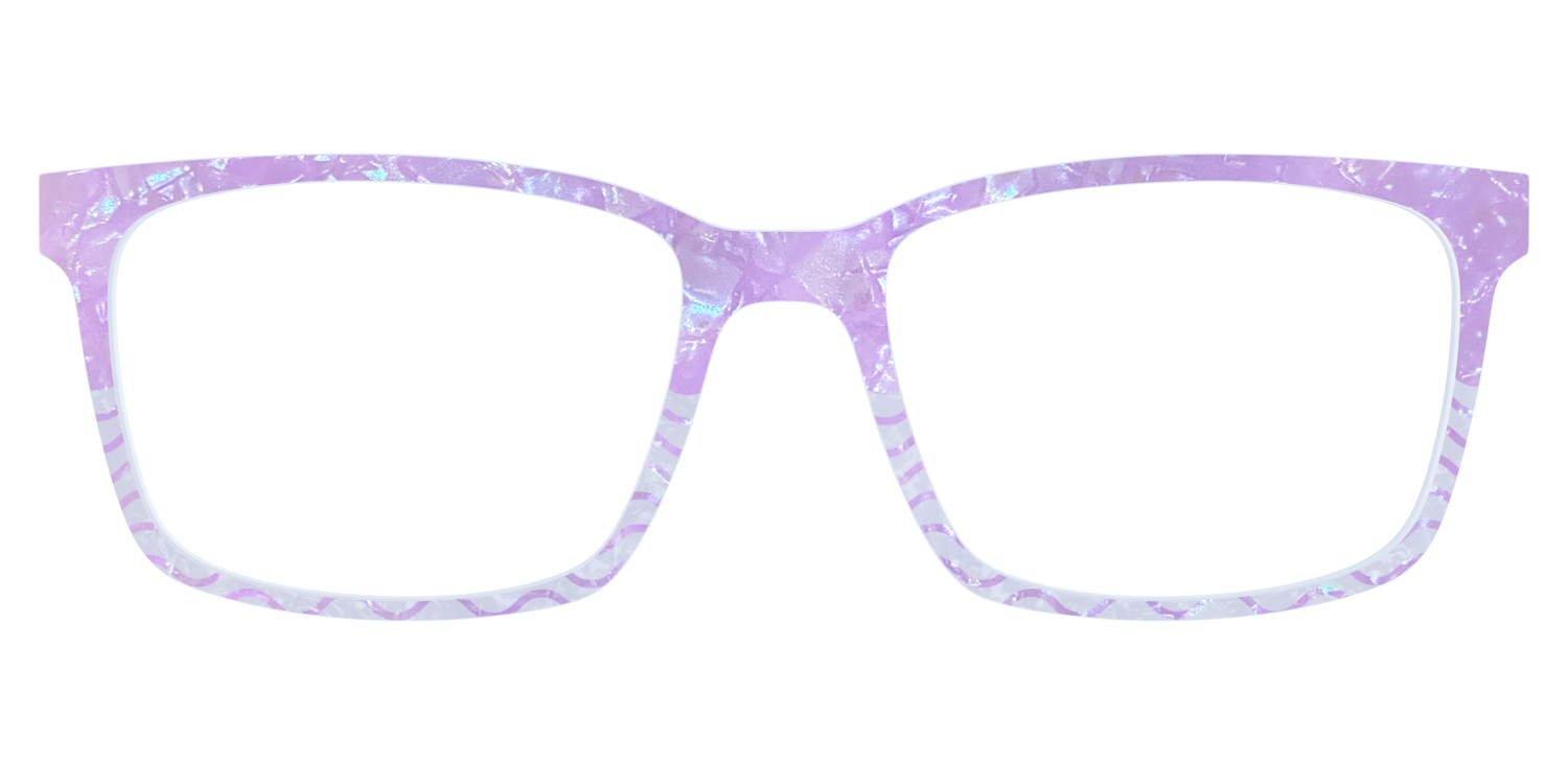 The Wavy Pearl Crystal Split - Lifestyle Kirby Top Image - Pair Eyewear