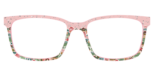 The Winter Village with Iridescent Glitter - Kirby Top - Pair Eyewear