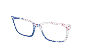 The 76ers Splatter - Angle Top Thumbnail - Pair Eyewear