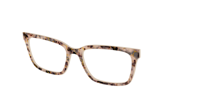 The Almond Tortoise with Gold Streaks - Angle Top Thumbnail - Pair Eyewear