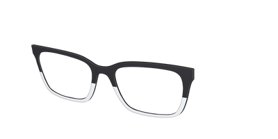 The Black and White - Angle Top Thumbnail - Pair Eyewear