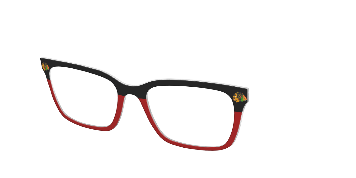 The Blackhawks® Split - Angle Top Image - Pair Eyewear
