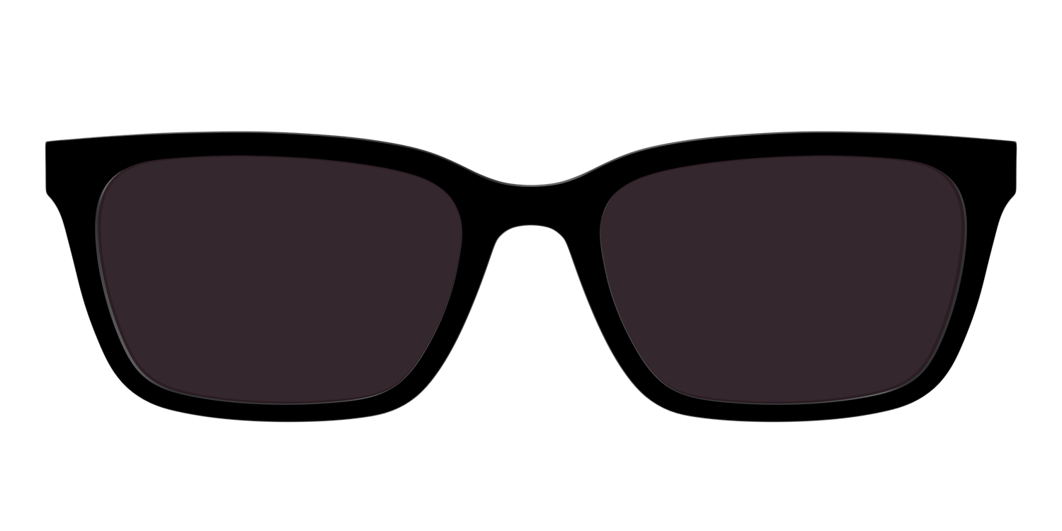 The Black with Urban Explorer Lens - Front Top Image - Pair Eyewear