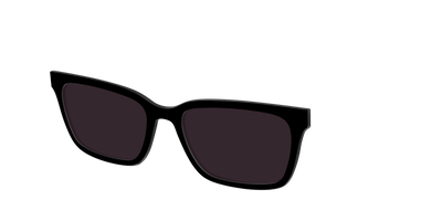 The Black with Urban Explorer Lens - Angle Top Thumbnail - Pair Eyewear