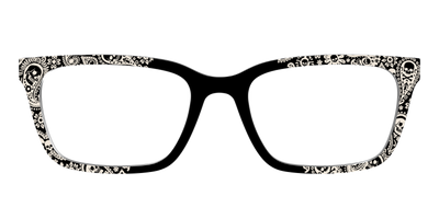 The Bone White Paisley - Front Top Thumbnail - Pair Eyewear