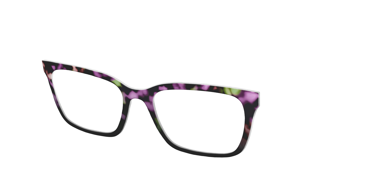 The Boysenberry Tortoise - Angle Top Image - Pair Eyewear
