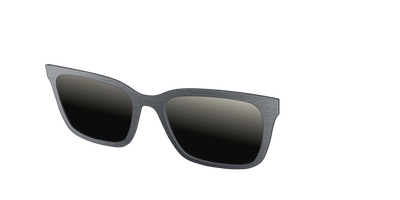 The Polarized Brushed Nickel Sun Top - Angle Top Thumbnail - Pair Eyewear