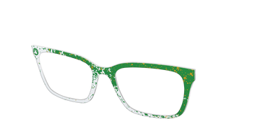 Celtics Splatter - Angle Top Thumbnail - Pair Eyewear