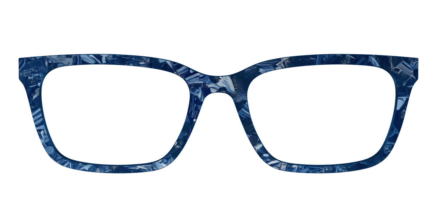 The Deep Slate Pearl Marble - Front Top Image - Pair Eyewear