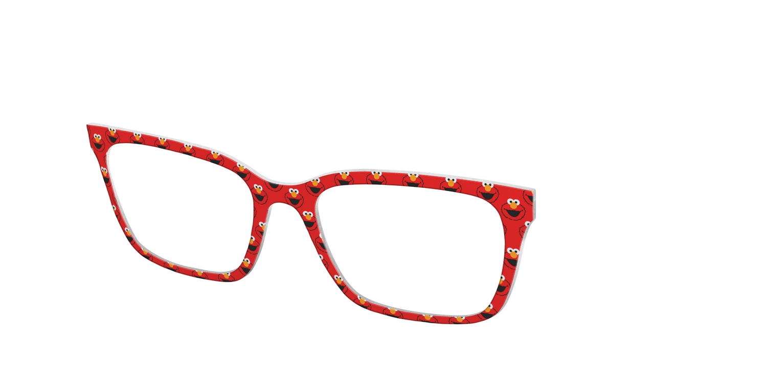 The Elmo All Over - Angle Top Image - Pair Eyewear
