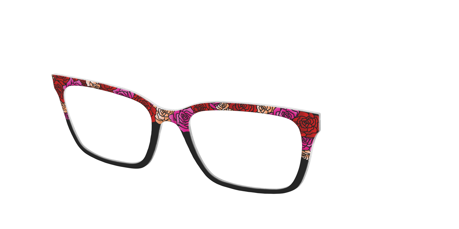 The Frida Flower Crown - Angle Top Image - Pair Eyewear