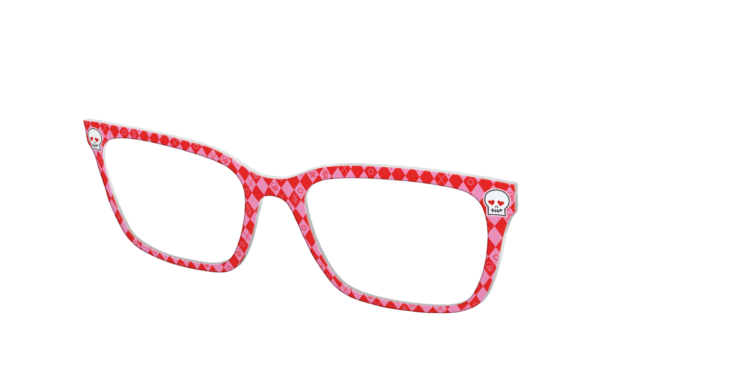 The Harley Quinn Suit - Angle Top Image - Pair Eyewear