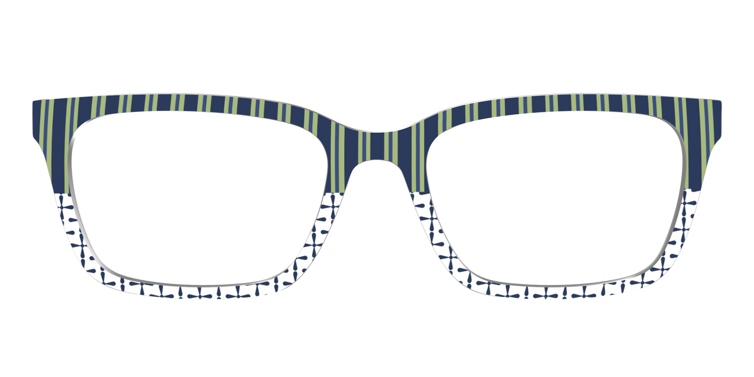 The Kayak Stripes - Front Top Image - Pair Eyewear