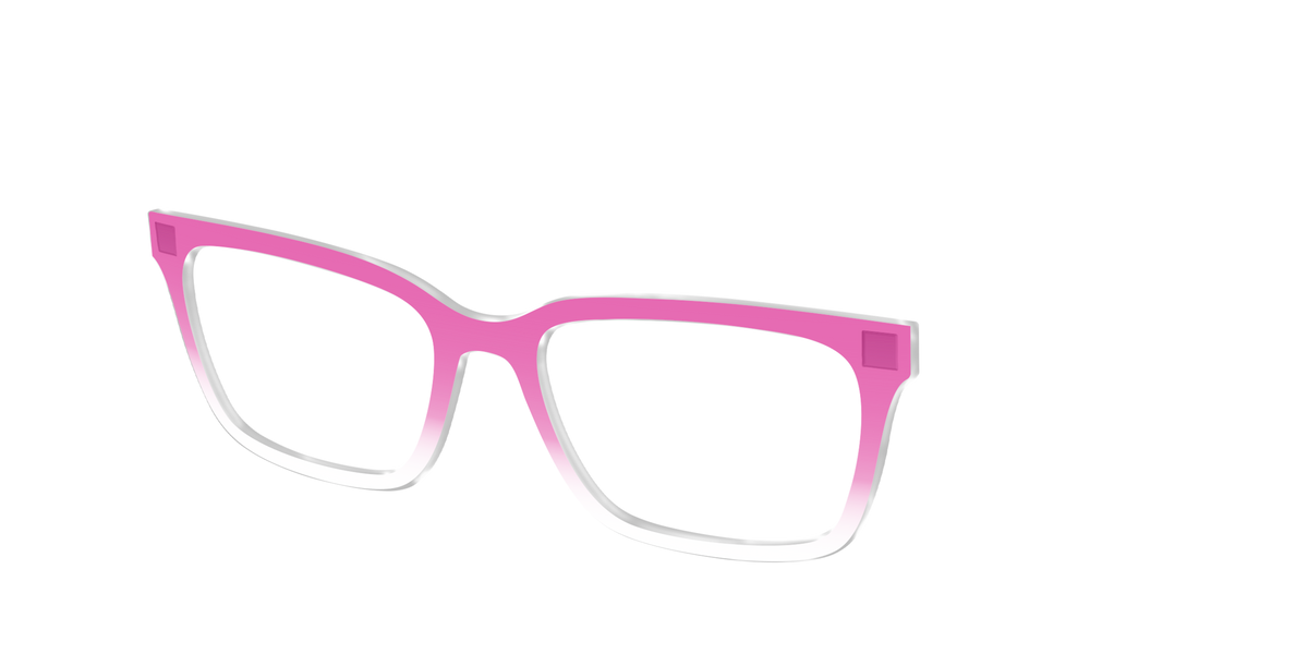 The Magenta Gradient Crystal - Angle Top Image - Pair Eyewear