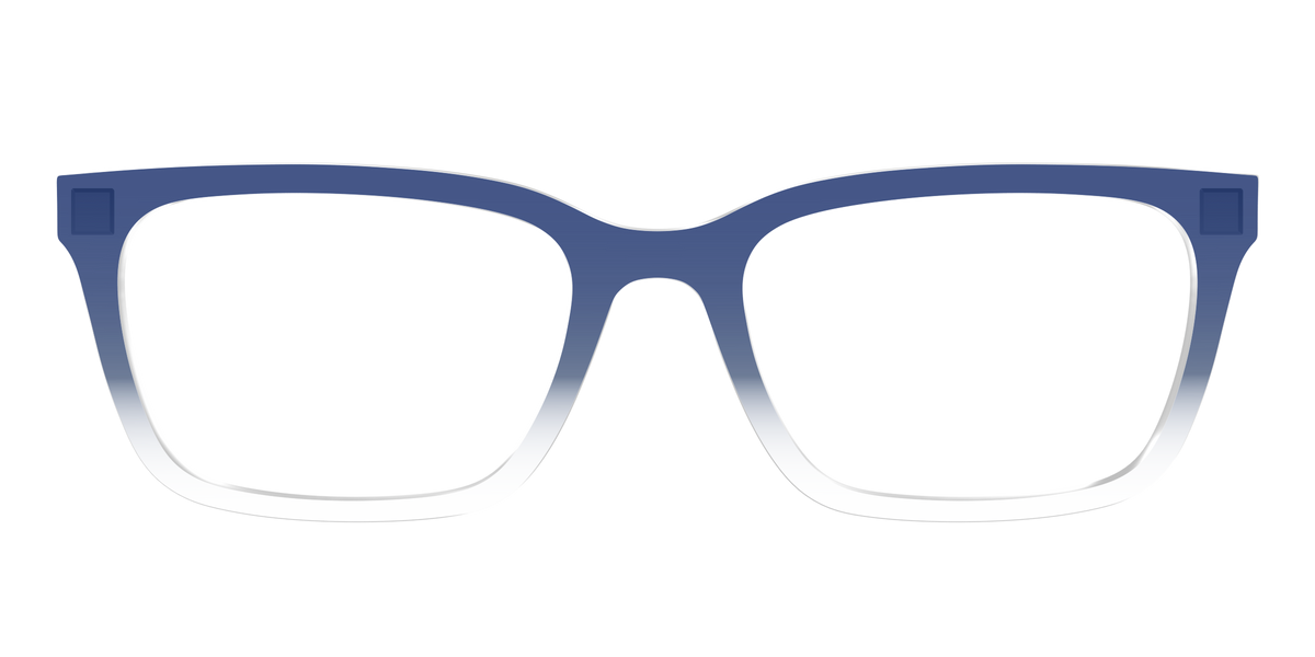 The Navy Gradient Crystal - Front Top Image - Pair Eyewear