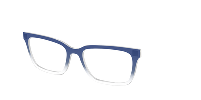 The Navy Gradient Crystal - Angle Top Thumbnail - Pair Eyewear