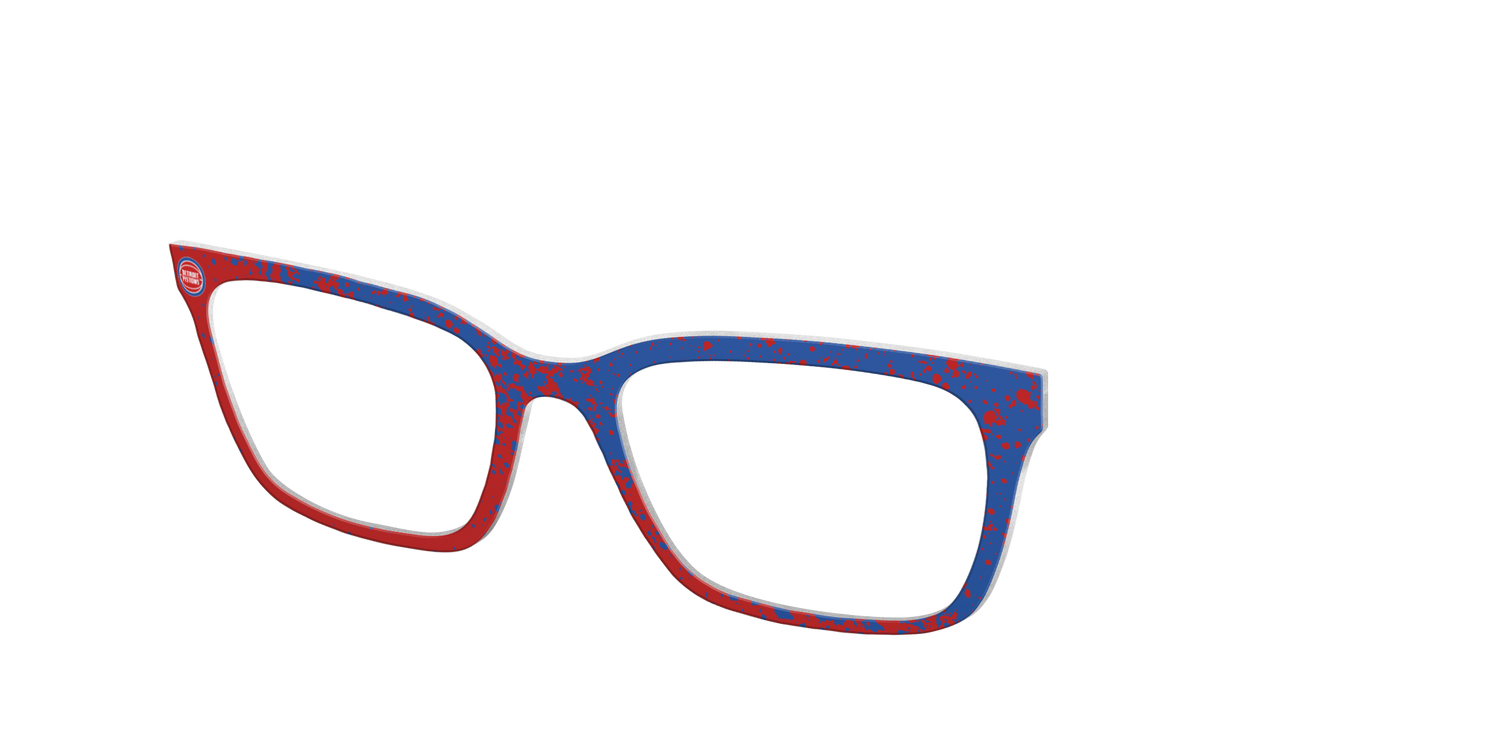 The Pistons Splatter - Angle Top Image - Pair Eyewear