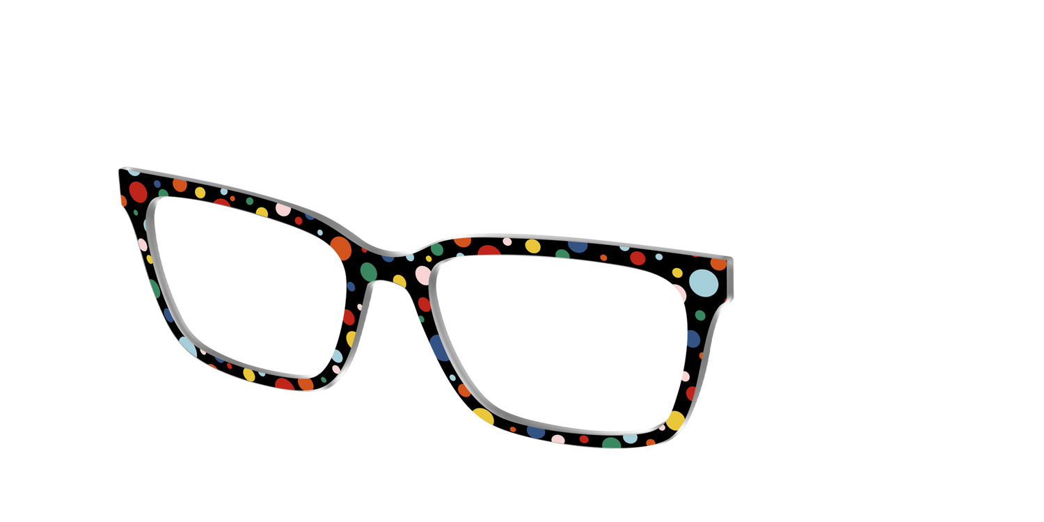 The Pride Party Dots - Angle Top Image - Pair Eyewear