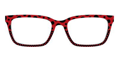 The Red Spotted Split - Front Top Thumbnail - Pair Eyewear