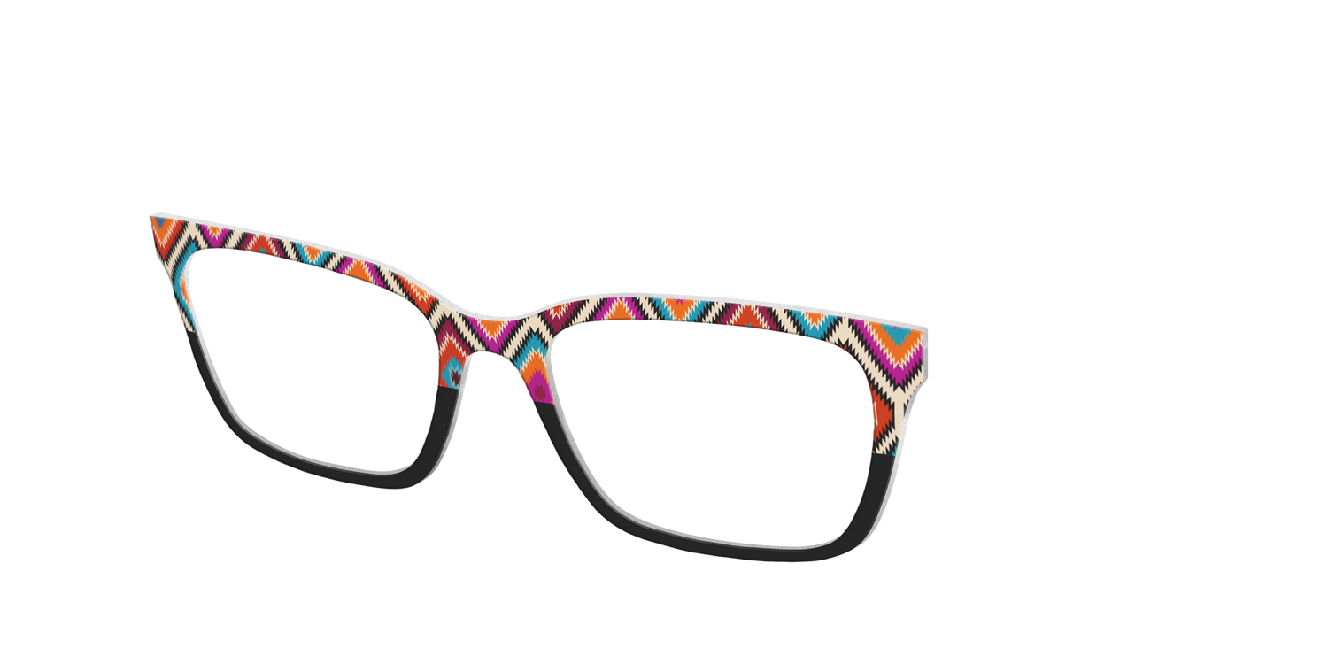 The Sarape Split - Angle Top Image - Pair Eyewear